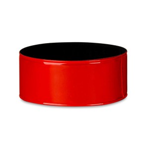 Opaska odblaskowa samozaciskowa - czerwona 005