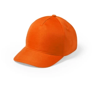 Czapka z daszkiem V7159-07 (kolor: pomarańczowy)