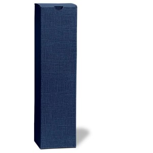 Kartonik na wino V6601-04 (kolor: granatowy)