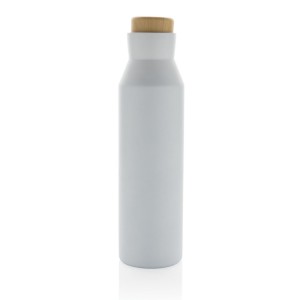 Butelka termiczna 500 ml Gaia, stal nierdzewna z recyklingu P435.523 /kolor: biały/