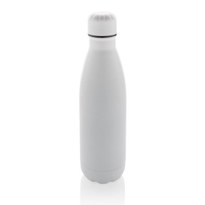 Butelka sportowa 500 ml Eureka, stal nierdzewna z recyklingu P435.723 /kolor: biały/