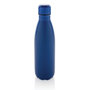 Butelka sportowa 500 ml Eureka, stal nierdzewna z recyklingu P435.725 /kolor: niebieski/