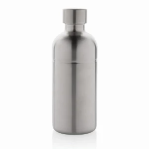 Butelka sportowa 800 ml Soda do napojów gazowanych, stal węglowa z recyklingu P435.802 /kolor: srebrny/