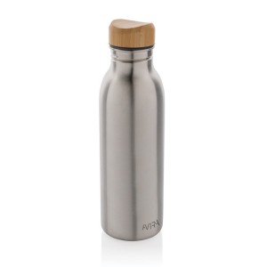 Butelka sportowa 600 ml Avira Alcor, stal nierdzewna z recyklingu P438.062 /kolor: srebrny/
