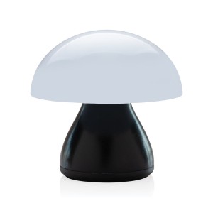 Lampka na biurko Luming, plastik z recyklingu P513.741 /kolor: czarny/