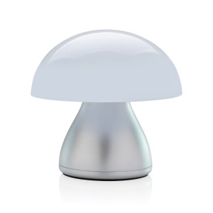 Lampka na biurko Luming, plastik z recyklingu P513.742 /kolor: szary/