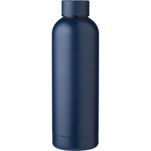 Butelka termiczna 500 ml ze stali nierdzewnej z recyklingu V1177-04 /kolor: granatowy/