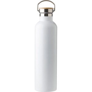 Butelka termiczna 1000 ml V1182-02 /kolor: biały/