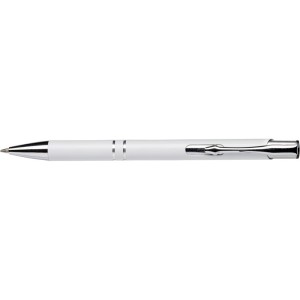 Długopis z aluminium z recyklingu V1191-02 /kolor: biały/