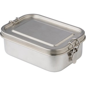 Pudełko śniadaniowe 750 ml V1212-32 /kolor: srebrny/
