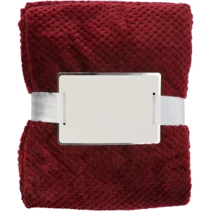 Koc polarowy V1220-12 /kolor: burgund/