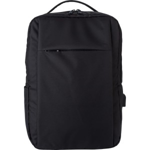 Plecak na laptopa 16" RPET V1277-03 /kolor: czarny/