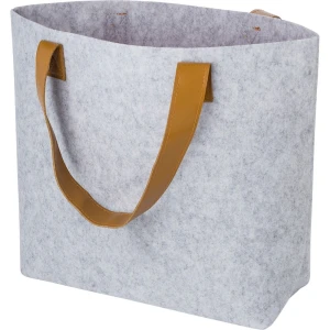 Torba na zakupy z filcu RPET V1288-19 /kolor: szary/