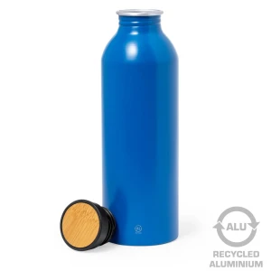 Butelka sportowa 550 ml z aluminium z recyklingu V1312-11 /kolor: niebieski/