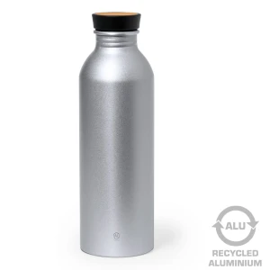 Butelka sportowa 550 ml z aluminium z recyklingu V1312-32 /kolor: srebrny/