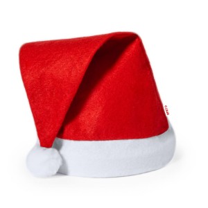 Czapka świąteczna RPET V1368-05 /kolor: czerwony/