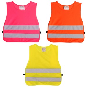 Kamizelka odblaskowa dla dzieci zakładana przez głowę - K203 