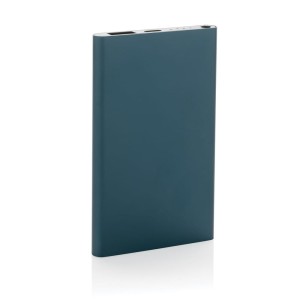 Power bank 4000 mAh z aluminium z recyklingu P322.425 /kolor: niebieski/