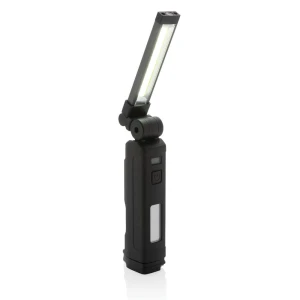 Latarka COB Gear X, ładowana przez USB P513.142 /kolor: czarny/