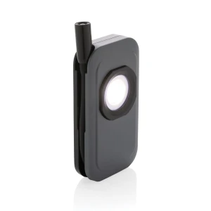 Latarka COB Gear X, ładowana przez USB P513.162 /kolor: szary/