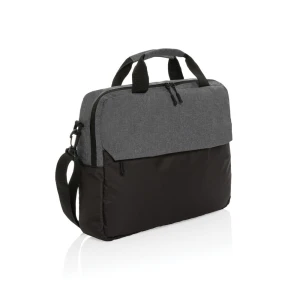 Torba na laptopa 15,6" AWARE™ Kazu, poliester z recyklingu P732.172 /kolor: szary/