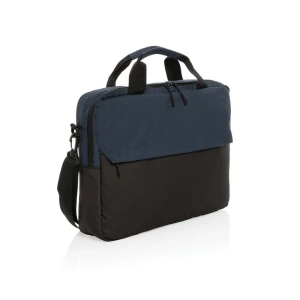 Torba na laptopa 15,6" AWARE™ Kazu, poliester z recyklingu P732.175 /kolor: niebieski/