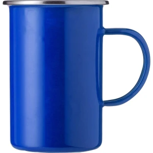 Emaliowany kubek 550 ml V1509-11 /kolor: niebieski/