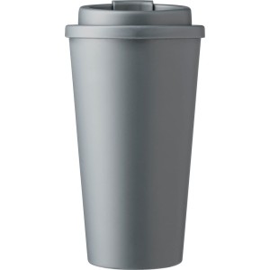 Kubek podróżny 475 ml V1527-19 /kolor: szary/