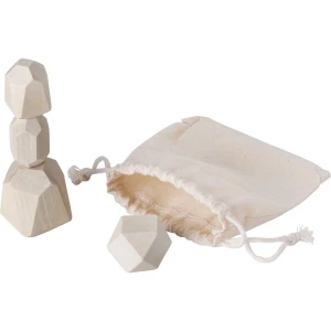 Drewniana gra zręcznościowa, 4 el. V1667-16 /kolor: brązowy/