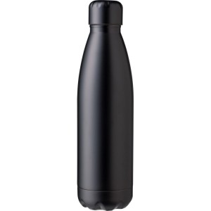 Butelka termiczna 500 ml V1676-03 /kolor: czarny/
