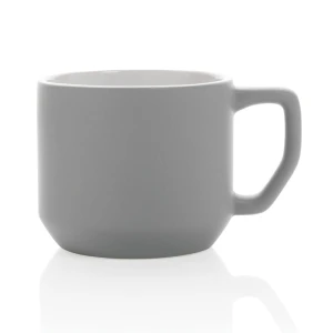 Kubek ceramiczny 350 ml V1898-19 /kolor: szary/
