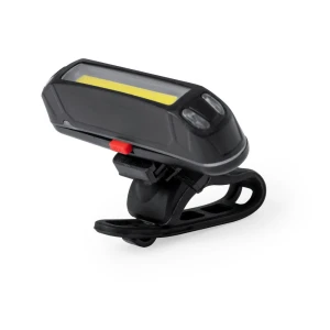 Lampka rowerowa COB V2063-03 /kolor: czarny/