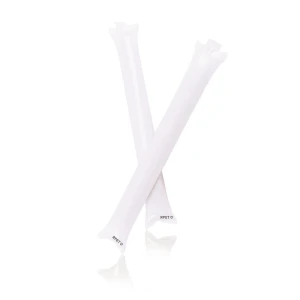 Dmuchane pałki RPET, 2 szt. V2125-02 /kolor: biały/