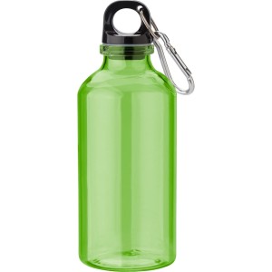 Butelka sportowa 400 ml z RPET V4856-09 /kolor: limonkowy/
