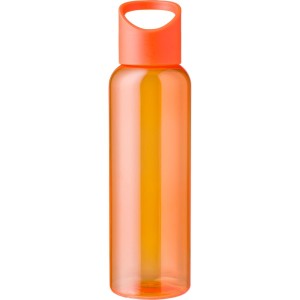 Butelka sportowa 500 ml z RPET V4884-07 /kolor: pomarańczowy/