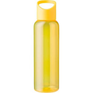 Butelka sportowa 500 ml z RPET V4884-08 /kolor: żółty/