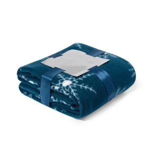 Koc z polaru V7556-04 /kolor: granatowy/