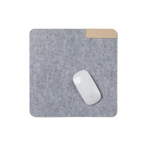 Podkładka pod mysz VINGA Albon, filc z recyklingu VG528-19 /kolor: szary/