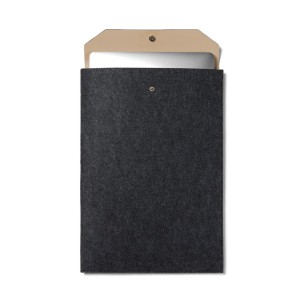 Pokrowiec na laptopa 17" VINGA Albon, filc z recyklingu VG531-03 /kolor: czarny/