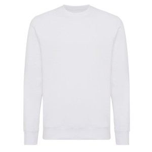 Lekki sweter Iqoniq Etosha, bawełna z recyklingu T9303.004.M /kolor: white/