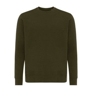 Lekki sweter Iqoniq Etosha, bawełna z recyklingu T9303.020.M /kolor: khaki/