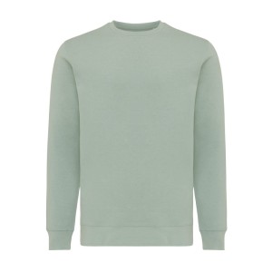 Lekki sweter Iqoniq Etosha, bawełna z recyklingu T9303.023.M /kolor: iceberg green/