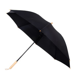 Parasol manualny RPET | Keelan V1850-03 /kolor: czarny/