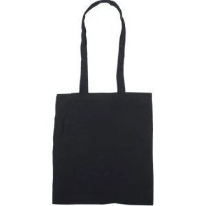 Torba bawełniana na zakupy V2150-03 /kolor: czarny/