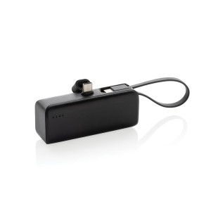 Power bank 3000 mAh Powerlink, wyjście USB typu C P322.4901 /kolor: czarny/