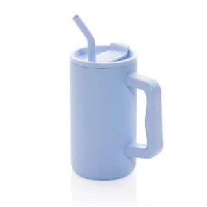 Kubek termiczny 800 ml Cube P437.3105 /kolor: jasnoniebieski/