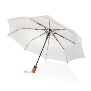 Mały parasol automatyczny 21" Kaycey AWARE™ RPET P850.7019 /kolor: beżowy/