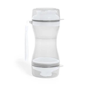 Zestaw podróżny dla psa, miski dla psa V2119-02 /kolor: biały/