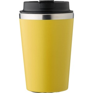 Kubek podróżny 350 ml V2233-08 /kolor: żółty/