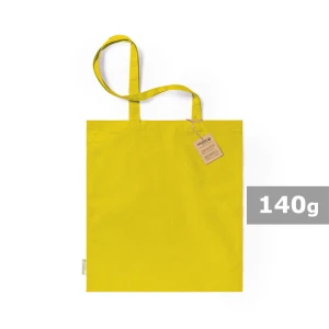 Torba z bawełny organicznej na zakupy V8269-08 /kolor: żółty/
